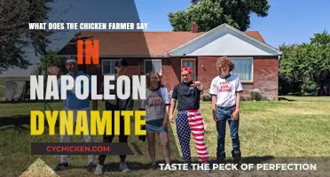 Chicken Farmer's Catchphrases in Napoleon Dynamite