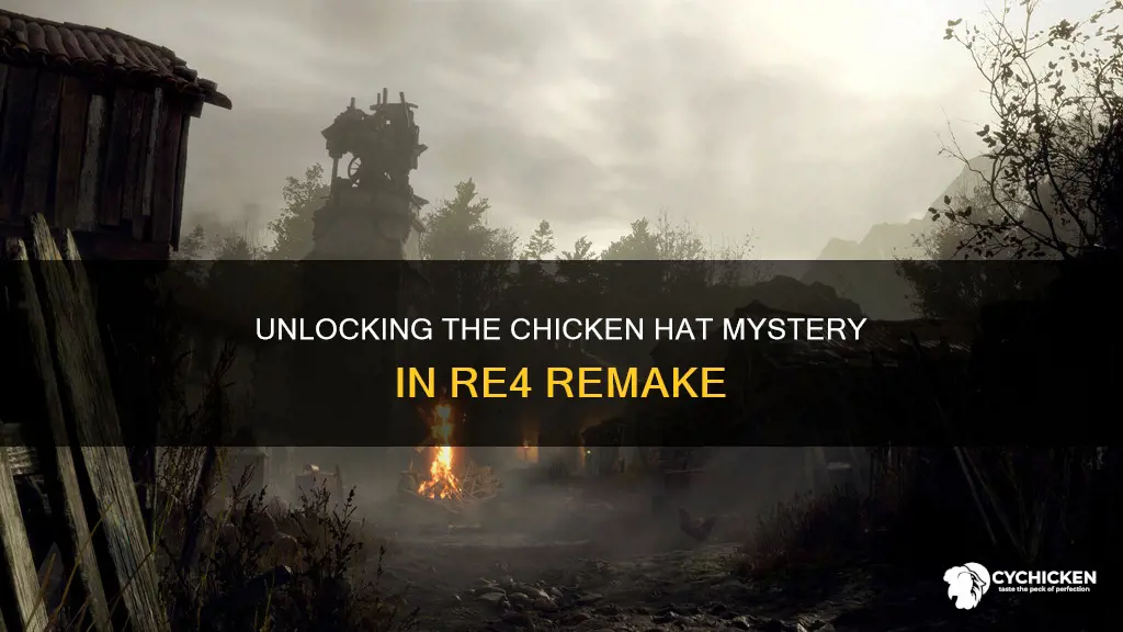 what does the chicken hat do in re4 remake
