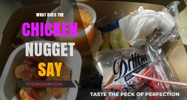 What Does the Chicken Nugget Say? Unraveling the Mystery Behind the Cluck