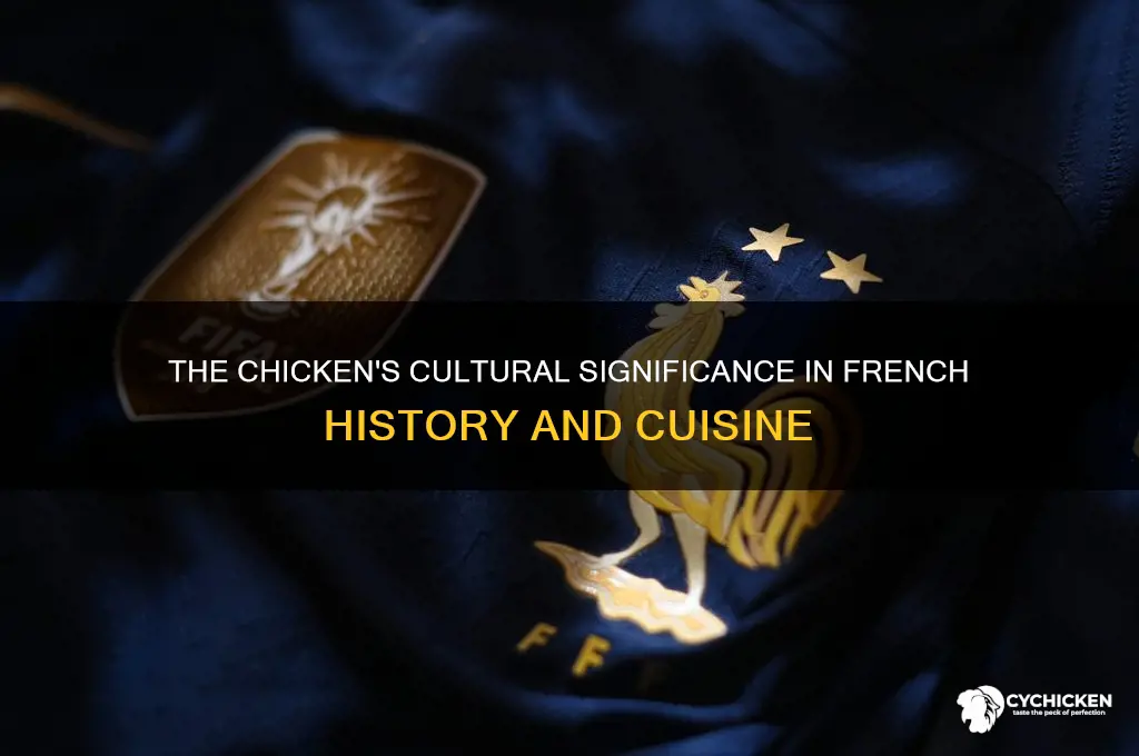 what does the chicken represent in france
