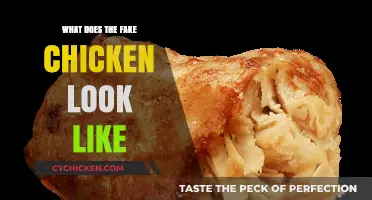 Exploring the Realistic Appearance of Fake Chicken: A Visual Guide