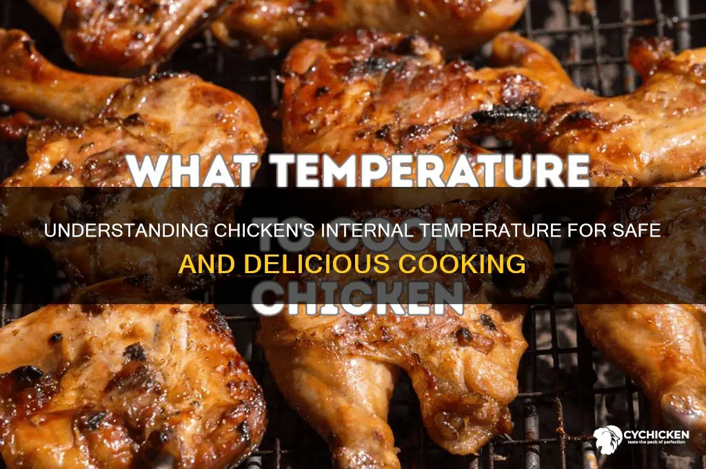 what does the internal temp of chicken