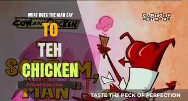 What Does the Man Say to the Chicken? Unraveling the Mystery