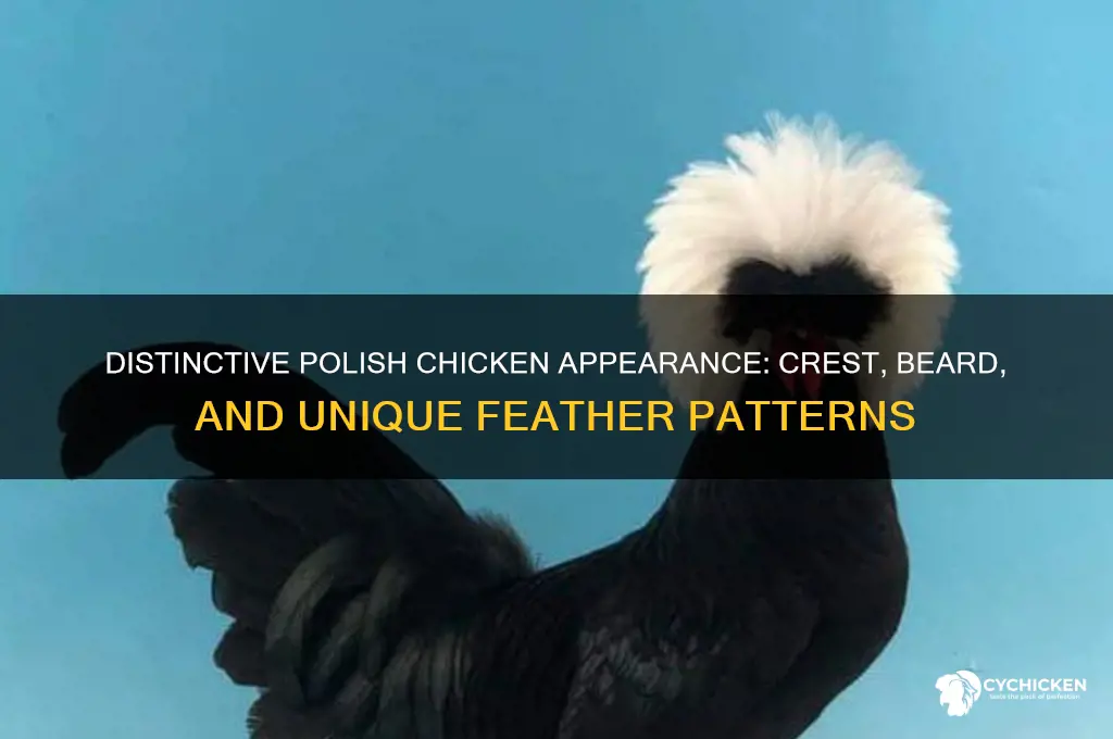 what does the polish chicken look likee