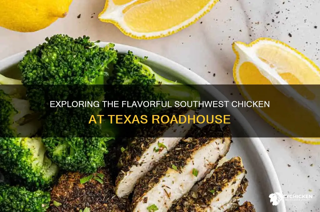 what does the southwest chicken at texas roadhouse