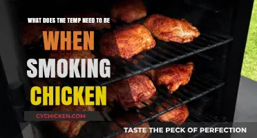 Smoking Chicken: Ideal Temperature Range for Juicy Meat