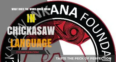Chickasaw Language: Decoding the Meaning of "Chick