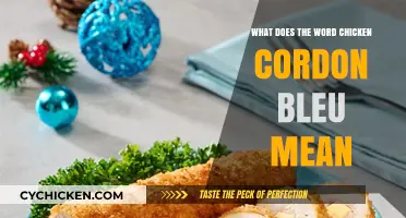 Unraveling the Culinary Mystery: What Does Chicken Cordon Bleu Mean?