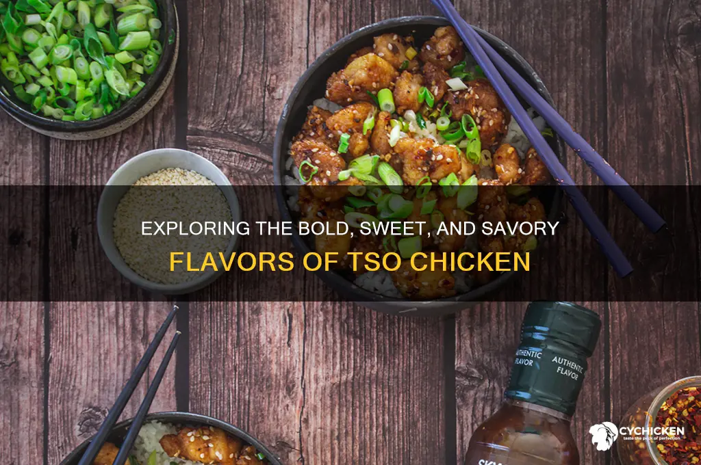 what does tso chicken taste like