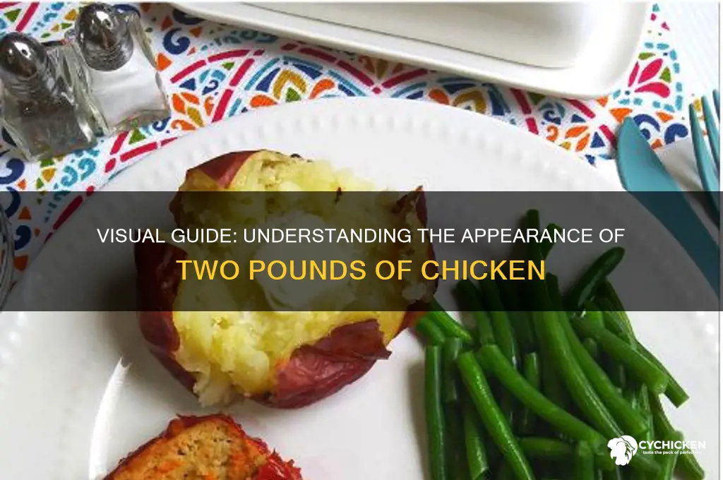 what does two pounds of chicken look like