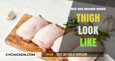 Uncooked Chicken Thighs: Appearance, Texture, and Freshness Guide