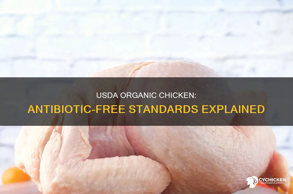 what does usda organic chicken have antibiotics