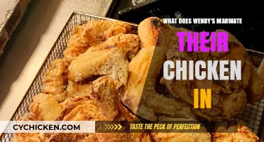 Wendy's Chicken Marinade Secrets: Unveiling the Flavorful Ingredients