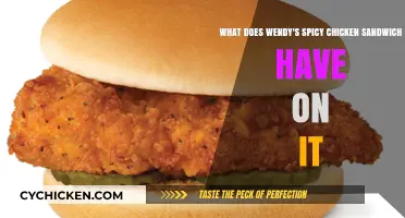 Wendy's Spicy Chicken Sandwich Ingredients: A Detailed Breakdown of Toppings