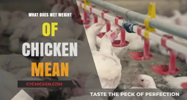 Understanding Wet Weight: What It Means for Chicken and Cooking