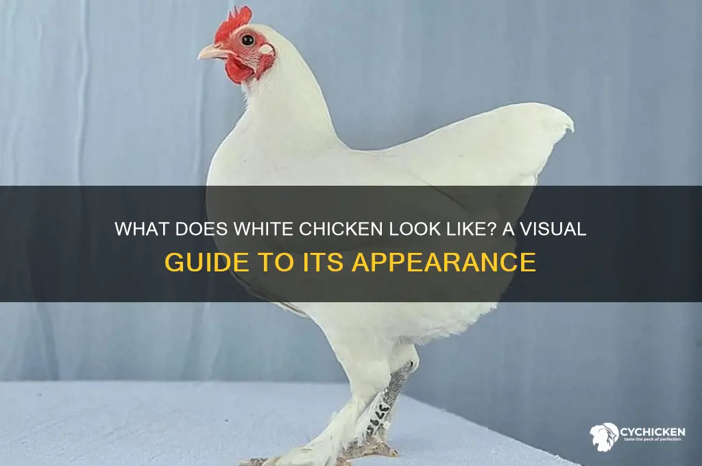 what does white chicken look like