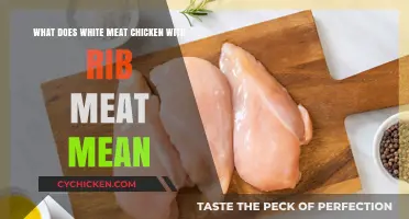 White Meat Chicken: What's the Deal with Rib Meat?