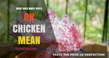 Understanding White Spots on Chicken: Causes, Safety, and Prevention Tips
