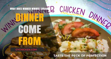 Winner Winner Chicken Dinner: Unraveling the Origins of the Catchy Phrase