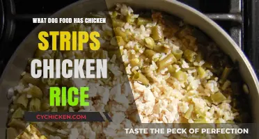 Best Chicken Strips & Chicken Rice Dog Food Brands Reviewed