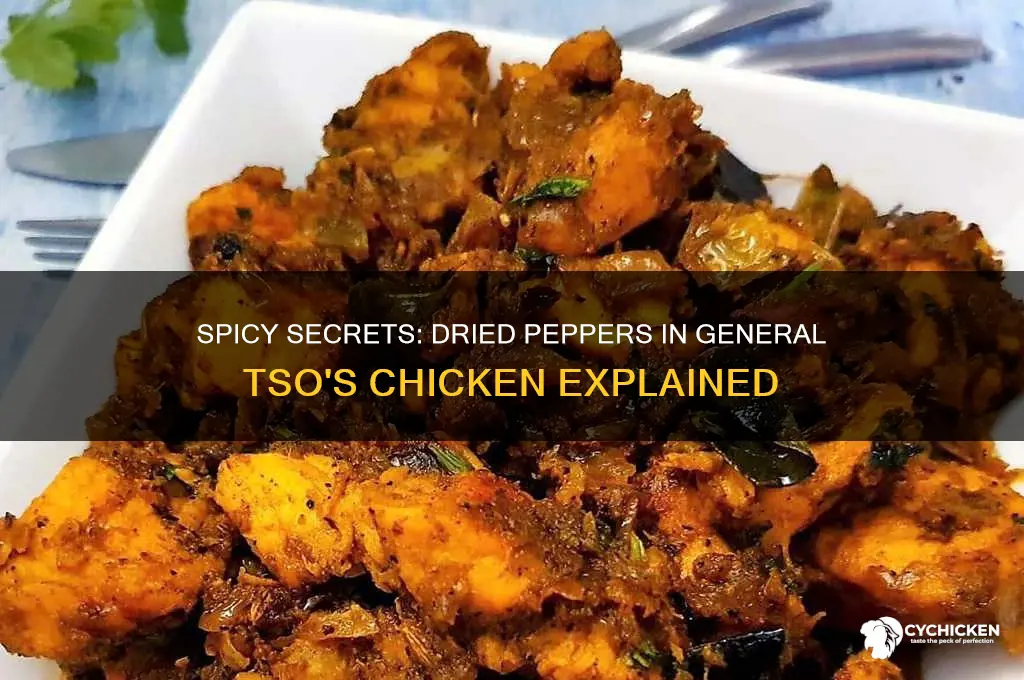 what dried peppers in general tso chicken