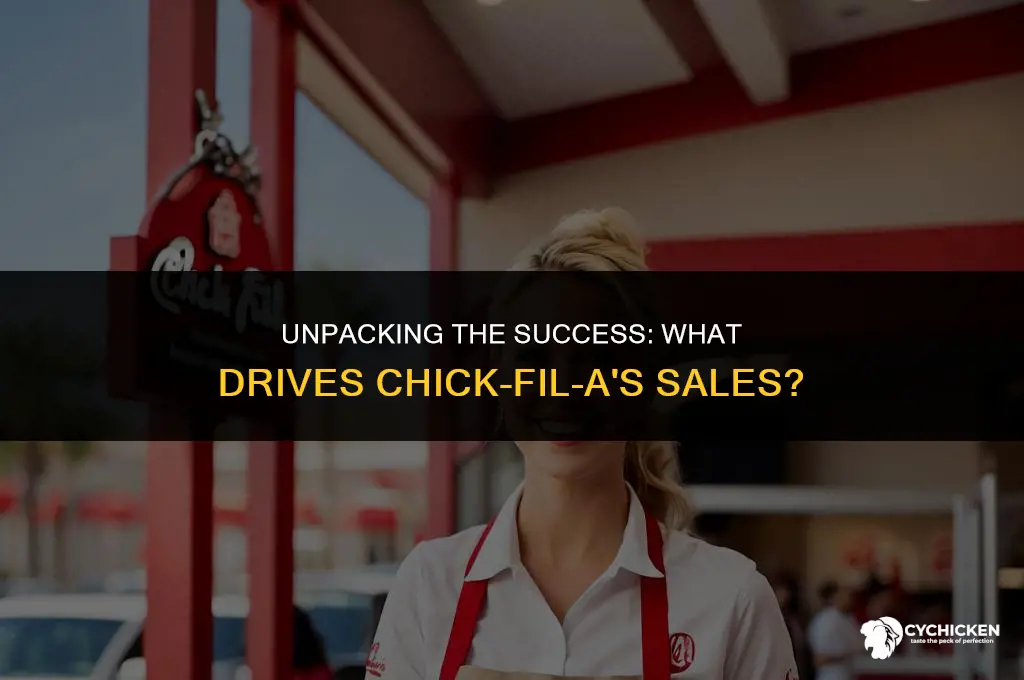 what drives the sales for chick-fil-a