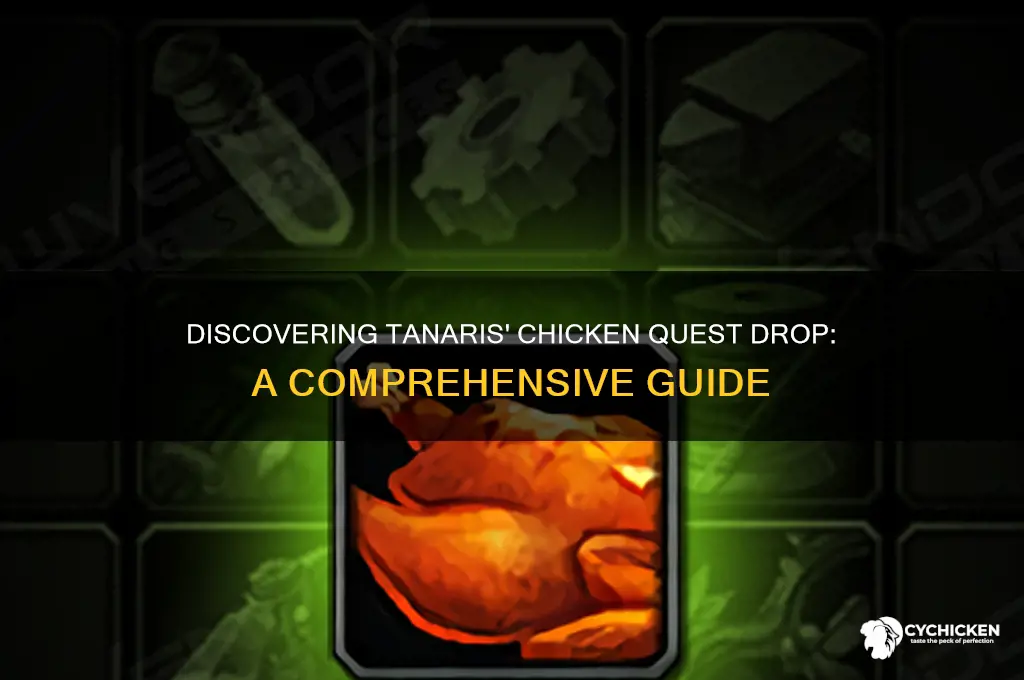 what drops the chicken quest in tanaris