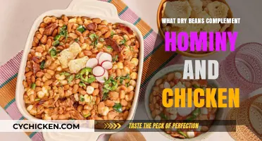 Perfect Pairings: Dry Beans to Complement Hominy and Chicken Dishes