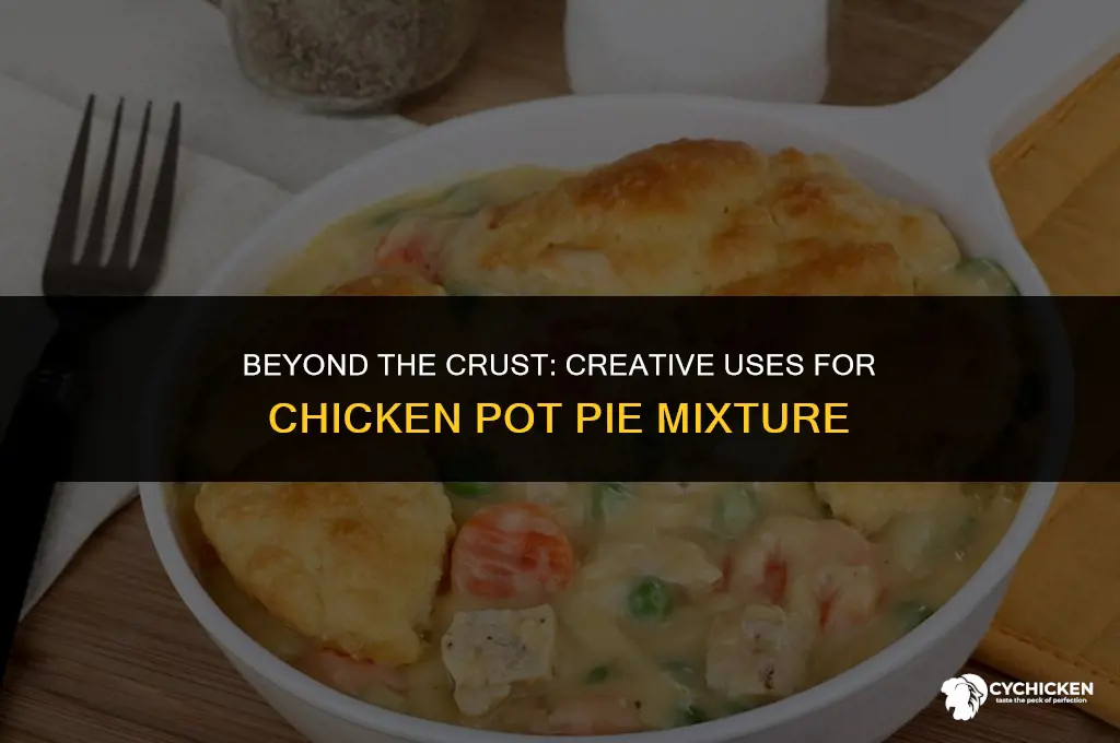 what else can be made with chicken pot pie mixture