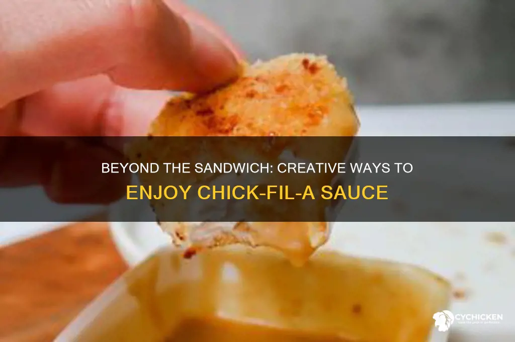 what else to have chick fila sauce with