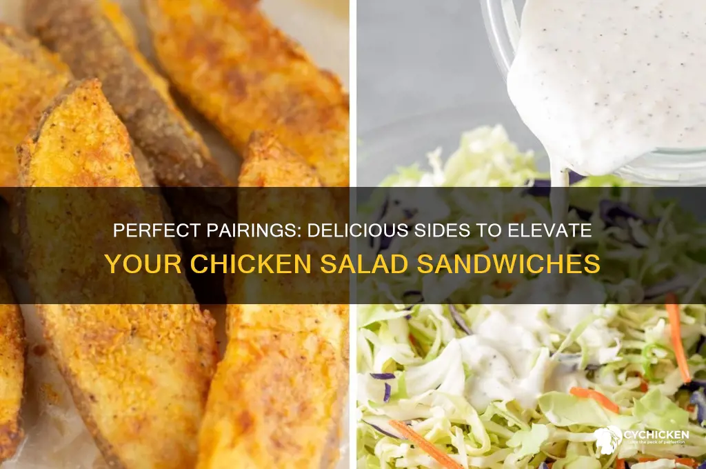 what else to serve with chicken salad sandwiches