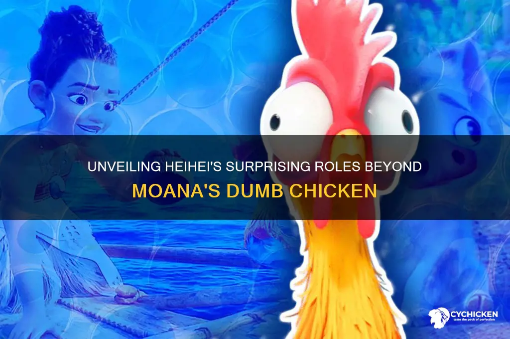 what else was dumb chicken from moana in