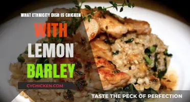 Exploring the Ethnic Roots of Chicken with Lemon Barley Dish