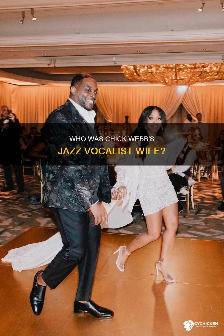 what famous jazz vocalist was musician chick webb married to