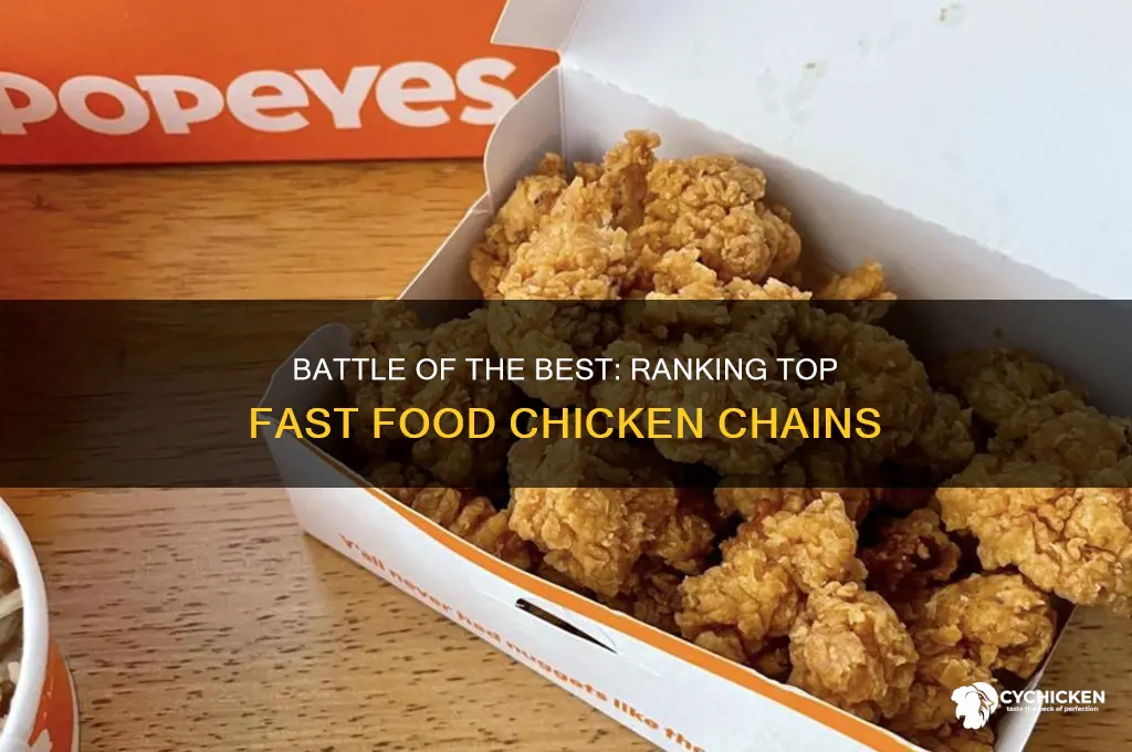 what fast food chicken chain is the best