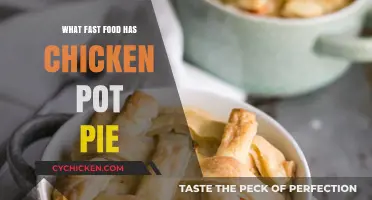 Delicious Chicken Pot Pie: A Fast Food Comfort Classic