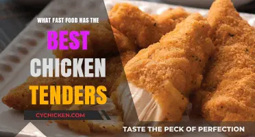 Crispy Battle: Which Fast Food Chain Serves the Best Chicken Tenders?
