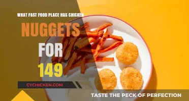 Cheap Chicken Nuggets: Which Fast Food Spot Offers 149-Piece Deal?