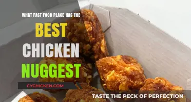 Chicken Nugget Showdown: Who's the Fast Food Champ?