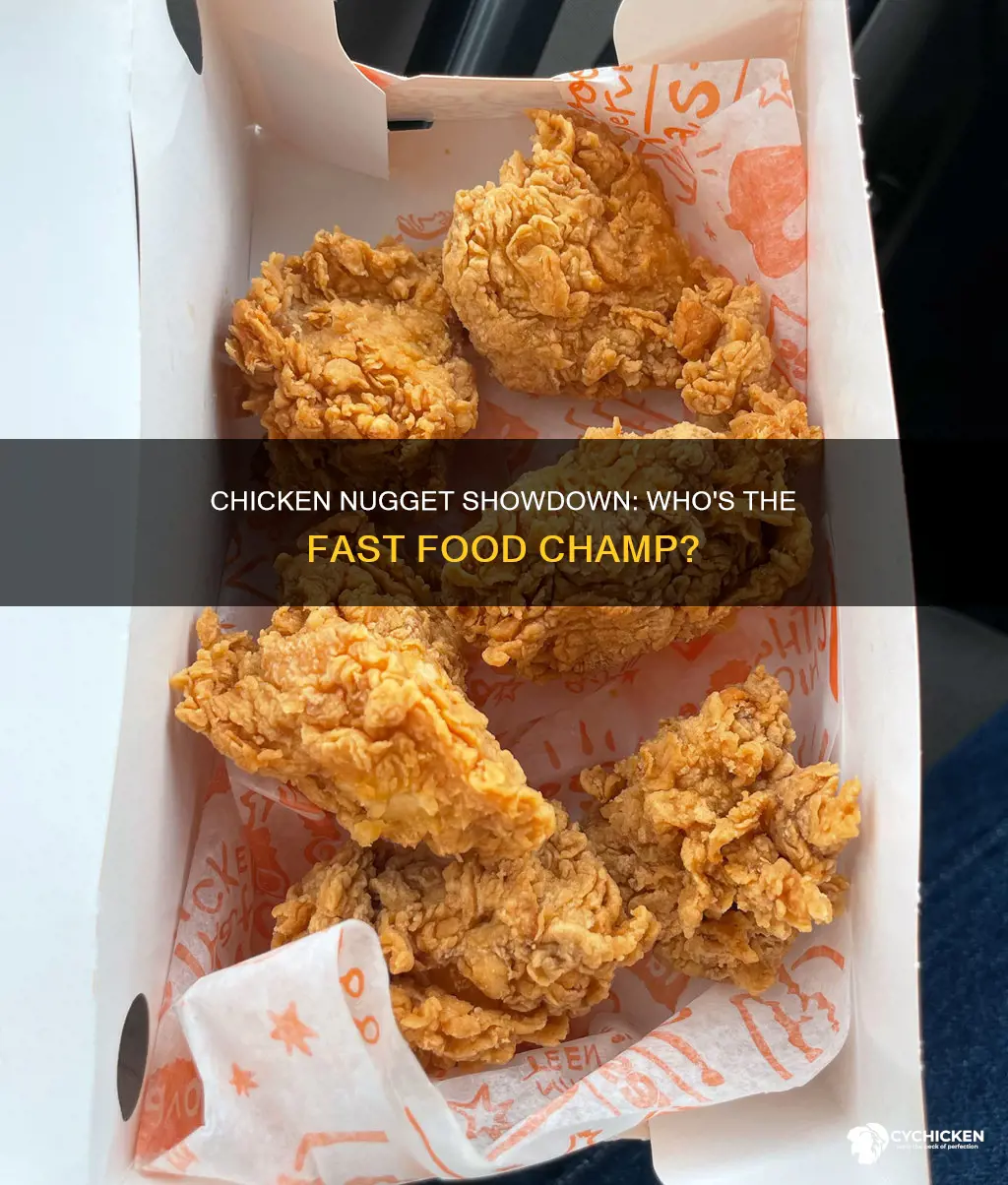 what fast food place has the best chicken nuggest