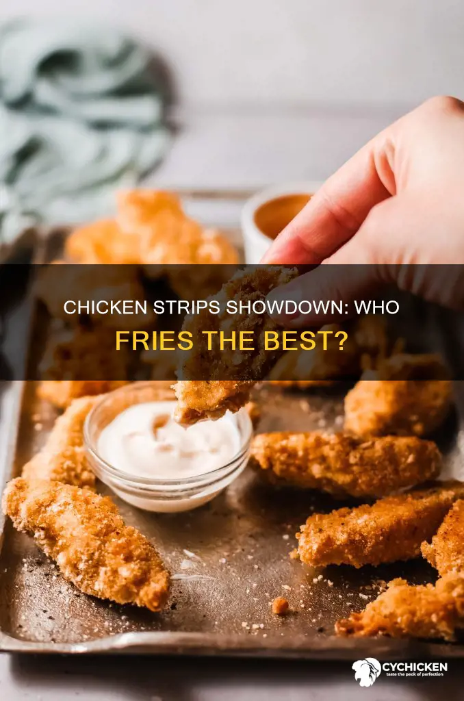 what fast food place has the best chicken strips