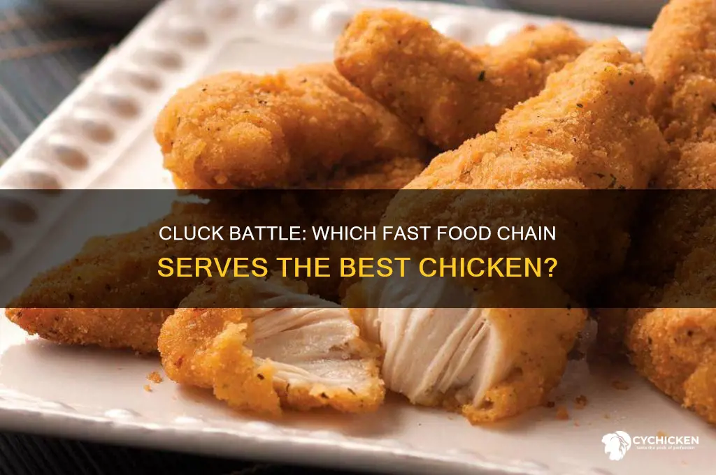 what fast food place has the best chicken