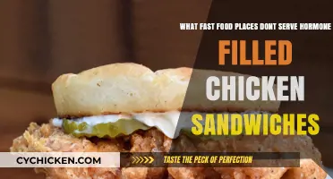 Hormone-Free Chicken Sandwiches: Which Fast Food Chains Serve Them?