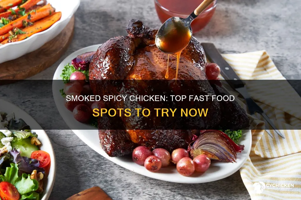what fast food places has smoked spicy chicken