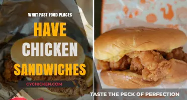 Top Fast Food Chains Serving Delicious Chicken Sandwiches Today