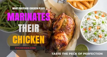 Discover Which Fast Food Chicken Chain Marinates Their Chicken