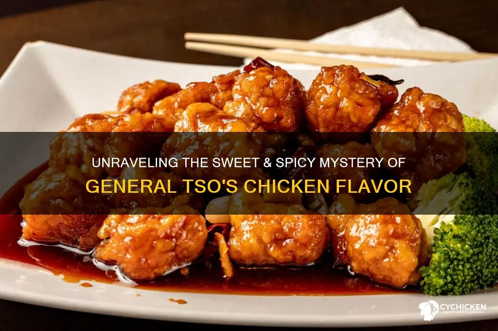 what flavor is general tso