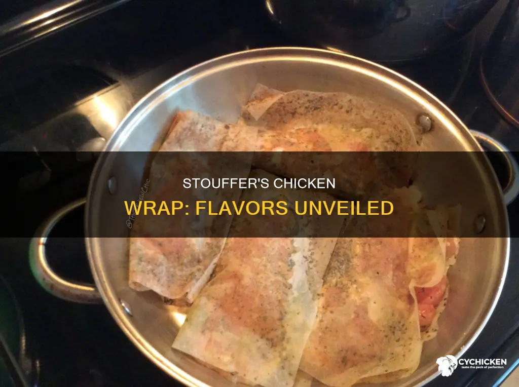 what flavors do they have in stoffers chicken wrap