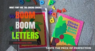 Chicka Chicka Boom Boom: What's the Font?