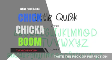 Fun, Playful Fonts Similar to Chick Chicka Boom for Creative Designs